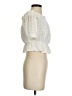 Express Outlet 100% Cotton Ivory Short Sleeve Blouse Size XXS - photo 4