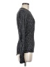 Lululemon Athletica Tweed Silver Black Pullover Sweater Size 6 - photo 4