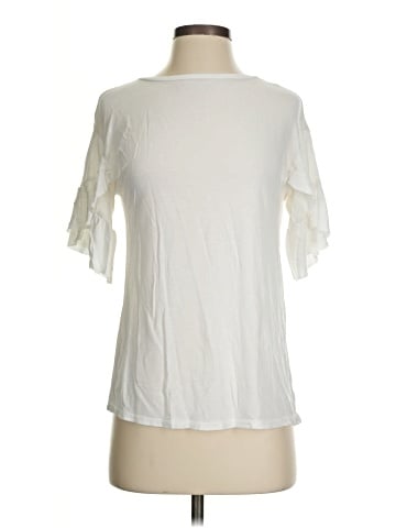 Kaari Blue Short Sleeve Blouse (view 1)