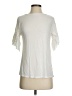 Kaari Blue 100% Viscose Ivory Short Sleeve Blouse Size S - photo 1