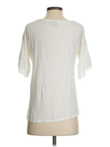 Kaari Blue Short Sleeve Blouse (view 2)