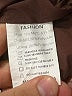 Fashion 100% Polyester Brown Vest Size S - photo 7