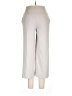Danskin Solid Gray Ivory Casual Pants Size L - photo 1