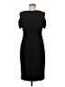 Calvin Klein Solid Black Cocktail Dress Size 8 - photo 2