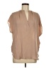 Vince. 100% Silk Tan Blouse Size XS - photo 1