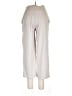 Danskin Solid Gray Ivory Casual Pants Size L - photo 2