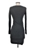 Max Studio Solid Gray Casual Dress Size XS - photo 2