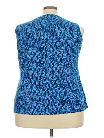Roz & Ali Sleeveless Blouse (view 2)