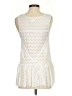 Esley Chevron-herringbone Ivory Sleeveless Blouse Size S - photo 2