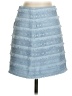 J.Crew 100% Polyester Blue Denim Skirt Size 00 (petite) - photo 1