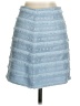 J.Crew 100% Polyester Blue Denim Skirt Size 00 (petite) - photo 2