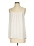Ann Taylor LOFT 100% Polyester Ivory Sleeveless Blouse Size S - photo 1