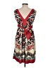 Trulli Print Red Cocktail Dress Size 6 - photo 2