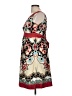 Trulli Print Red Cocktail Dress Size 6 - photo 5