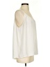Ann Taylor LOFT 100% Polyester Ivory Sleeveless Blouse Size S - photo 4