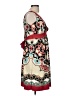 Trulli Print Red Cocktail Dress Size 6 - photo 4