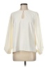 J.Crew 100% Polyester Ivory Long Sleeve Blouse Size M - photo 1