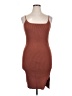 Unbranded Solid Brown Cocktail Dress Size 2X - photo 1