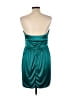 Snap Teal Cocktail Dress Size L - photo 2