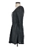 THREE PINK HEARTS Chevron-herringbone Gray Casual Dress Size S - photo 5