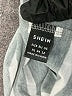 Shein Stripes Gray Short Sleeve T-Shirt Size 12 - photo 7