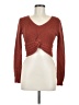 No Comment 100% Acrylic Brown Cardigan Size M - photo 1