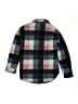 Treasure & Bond 100% Polyester Plaid Black Coat Size 10 - 12 - photo 2