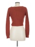 No Comment 100% Acrylic Brown Cardigan Size M - photo 2