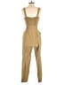 Nine West Solid Tan Jumpsuit Size S - photo 2