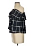 JOA Black Blue Sleeveless Blouse Size XS - photo 5
