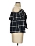 JOA Black Blue Sleeveless Blouse Size XS - photo 4