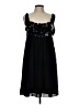 R&M Richards Black Cocktail Dress Size 10 - photo 1