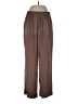 DR2 100% Polyester Brown Casual Pants Size L - photo 1