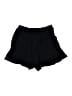 CeCe Solid Black Shorts Size 12 - photo 2