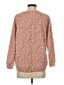 Lou & Grey Animal Print Brown Pullover Sweater Size XS - photo 2