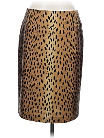 Sharon Young Faux Leather Skirt (view 1)