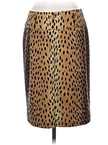 Sharon Young Faux Leather Skirt (view 2)