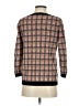 Ann Taylor Factory 100% Cotton Plaid Brown Pullover Sweater Size S - photo 2
