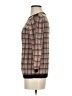 Ann Taylor Factory 100% Cotton Plaid Brown Pullover Sweater Size S - photo 5