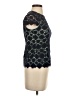 Vince Camuto Blue Black Short Sleeve Turtleneck Size XS (petite) - photo 4