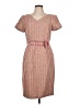 Barrie Pace Tweed Tan Casual Dress Size 10 - photo 1