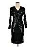 Oleg Cassini 100% Polyester Black Cocktail Dress Size 6 - photo 1