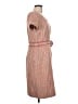 Barrie Pace Tweed Tan Casual Dress Size 10 - photo 4