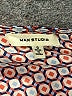 Max Studio 100% Polyester Print Tan Blue Casual Dress Size S - photo 6