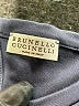 Brunello Cucinelli Solid Gray Blue Casual Dress Size L - photo 7