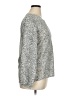 Blooming Jelly 100% Polyester Animal Print Silver Long Sleeve Blouse Size XL - photo 4