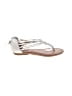 Lucky Brand Silver White Sandals Size 6 - photo 1