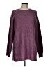 a.n.a. A New Approach Houndstooth Purple Pullover Sweater Size L - photo 1