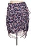 Veronica Beard 100% Silk Floral Purple Silk Skirt Size 4 - photo 1