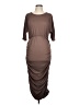 Bobeau Brown Cocktail Dress Size L - photo 1
